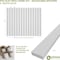 Ekena Millwork 48H x 1T Adjustable PVC Slat Wall Panel Kit w/ 3W Slats, Unfinished contains 15 Slats SWP60X48X1000UN - alternate 5